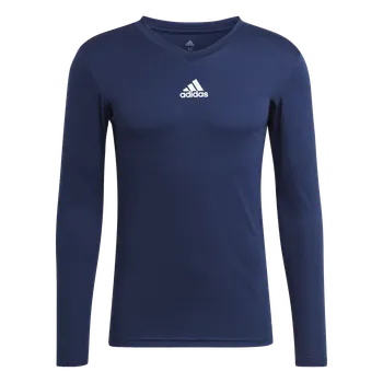Pánské tričko Adidas Teamsport Team Base dlouhý rukáv tmavě modrá UK M