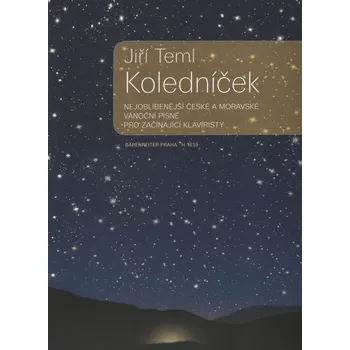 Hudebniny Koledníček / oblíbené vánoční písně a koledy pro začínající klavíristy - Barenreiter (26 stran)