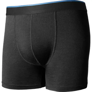 Boxerky Geoff Anderson boxerky WizWool 165 černé, vel. L (Spodní prádlo pro muže vyrobené z merino vlny.)