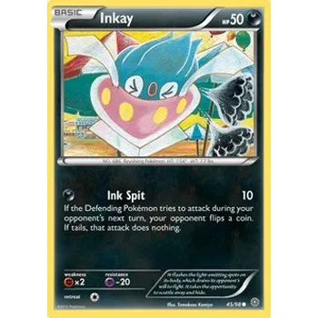 Sběratelská karetní hra Pokémon AOR 045/098 Inkay - Ancient Origins Stav: Excellent, Verze: NORMAL
