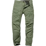 Vintage Industries Kalhoty Lester oliv 29