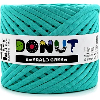 Příze Špagáty MMboutique DONUT 7-9 mm Emerald green