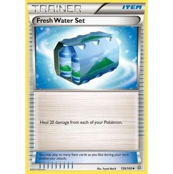 Sběratelská karetní hra Pokémon PRC 129/160 Fresh Water Set - Primal Clash Stav: Excellent, Verze: NORMAL