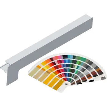Parapet Konc. z Alu 280 /25 mm, pro montáž před omítkou - RAL, pravá