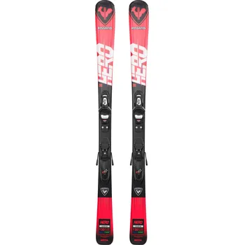 Sjezdové lyže Rossignol Hero Jr Kid-X + Kid 4 GW B76 Black 2023/24 100 cm