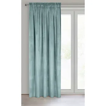 Závěs Dekorační závěs s řasící páskou MATTA šedozelená 140x270 cm (cena za 1 kus) MyBestHome