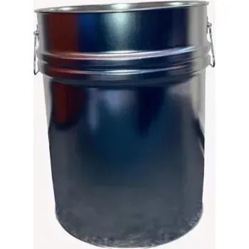 Skladový kontejner PLECHOVÝ HOBOK 30L BEZ VÍKA A OBRUČE, bez UN, DRŽADLA 328x312x425 mm