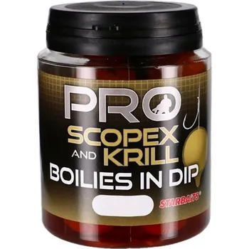 Nástraha Starbaits boilie v dipu 150g 24mm Příchutě: Scopex Krill Získejte slevu -5% za registraci v e-shopu