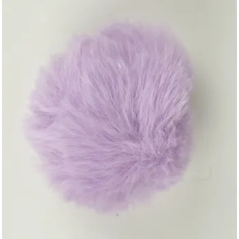 UNI Přívěsek na klíče chlupatý míček vz. 1 Barva: levandulová