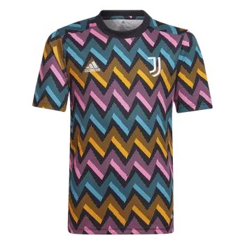 Adidas Juventus FC černá/růžová/oranžová/tyrkysová UK Junior XL
