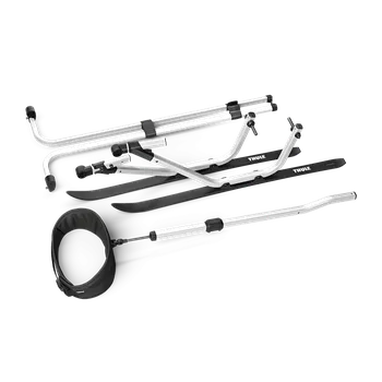 vozík za kolo Lyžařský set Thule Chariot 2 G3