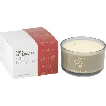 Svíčka Max Benjamin - Vonná svíčka White Pomegranate 3 knoty 560g