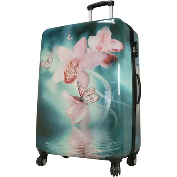 MONOPOL Cestovní kufr ORCHIDEJE velký L