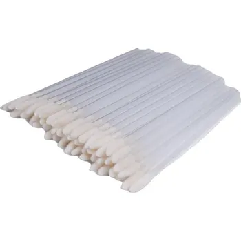 Kosmetický štětec 50 kusů štětců na líčení a řasy | štětce na make up, kartáčky na řasy 50 ks - Průhledná barva