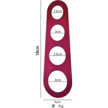 Odměrka na špagety | kuchyňské potřeby - na 1 až 4 porce - Růžová