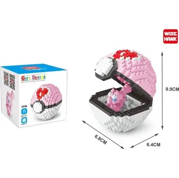 ostatní stavebnice Pokémon stavebnice | Styl Lego - 2536,bez krabice