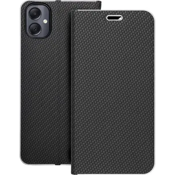 Pouzdro Forcell LUNA Book Carbon pro SAMSUNG A05 , černé