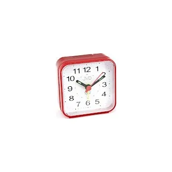 Budík Ručkový budík červený JVD SR883.X-2