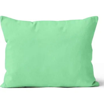 Povlak na dekorativní polštářek Mikroplyšový povlak na polštář 50x70 cm Pistáciový