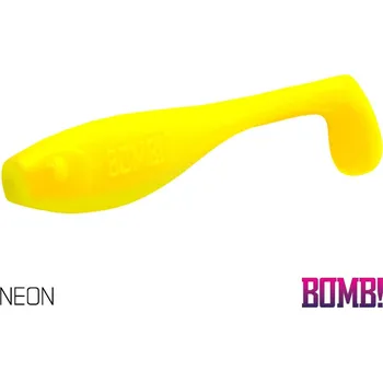 Umělá nástraha Gumová nástraha Delphin Bomb Fatty Neon 10 cm