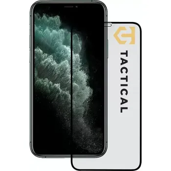 Tactical Glass Shield 5D sklo pro iPhone 11 Pro/XS/X černé, 8596311111068
