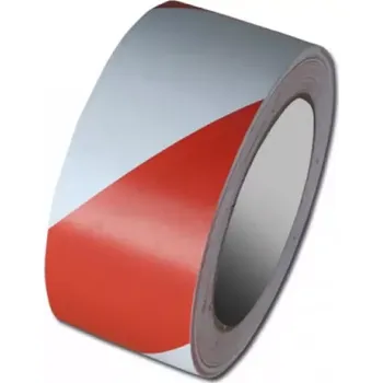 Výstražná páska OZNAČOVACÍ PÁSKA DVOUBAREVNÁ, ČERVENO-BÍLÁ (10CM X 33M)