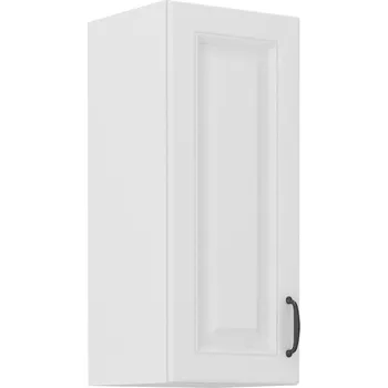 Kuchyňská skříňka Stolarz-Lempert Kuchyňská skříňka Stilo WHWH - horní 30 G-72 1F, bílá + bílá