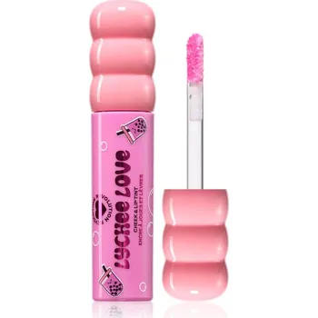 Tvářenka I Heart Revolution Bubble Tea Milky Blush & Lip multifunkční líčidlo na rty a tváře odstín Lychee Love Pink 1.8 ml
