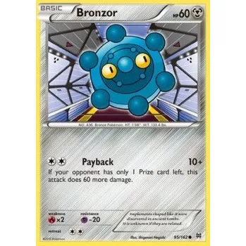 Sběratelská karetní hra Pokémon BKT 095/162 Bronzor - BREAKthrough Stav: Excellent, Verze: NORMAL