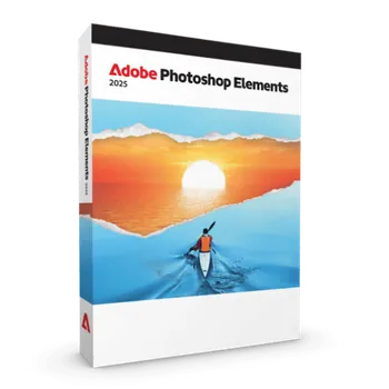 Grafický software Adobe Photoshop Elements 2025 - 2 zařízení / 3 roky - PC/MAC