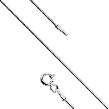 Řetízek LUNICA Stříbrný řetízek HAD 50cm 0004 Ag 925; ≤2,3 g.