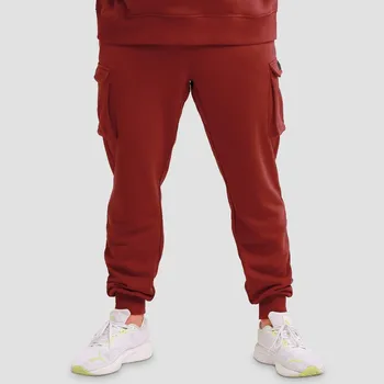 GymBeam Utility Joggers Red L