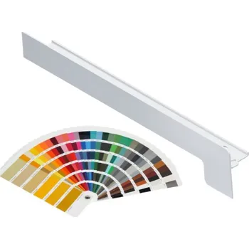 Parapet Konc. z Alu 320 /25 mm, pro montáž po omítce - RAL, levá