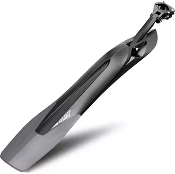 Blatník na kolo Zadní blatník P2R MUDMAN 80 na sedlovku 27,5" - 29" černošedý