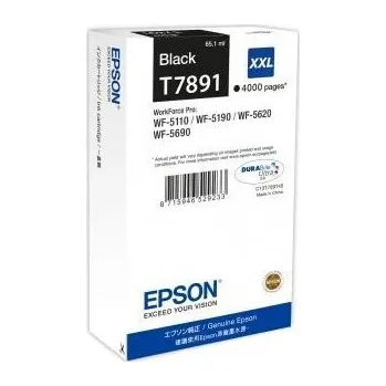 EPSON Ink čer WF-5xxx Series Ink Cartridge "Pisa" XXL Black (65,1 ml) (4.000 str.)