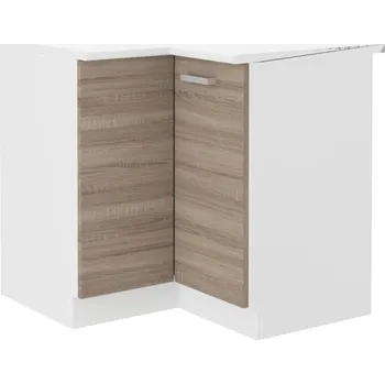 Kuchyňská linka Falco Kuchyňská skříňka Dalton 89x89 1F-ZB bílá/dub sonoma truffle