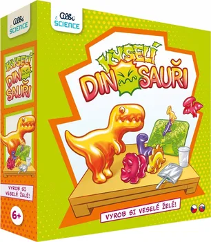 kreativní sada Albi Science Kyselí dinosauři