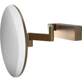 Decor Walther, Zvětšovací kosmetické zrcátko 5x Vision R Unlit nástěnné s povrchovou úpravou PVD měděné - Formadore