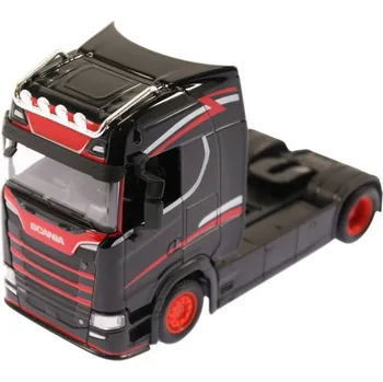 autíčko Bburago Bburago Scania 770S 1:43 šedá