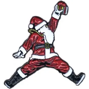 Vánoce Spiderman smaltovaný odznak pro kluky | vánoční dárek, originální doplněk - Santa Claus