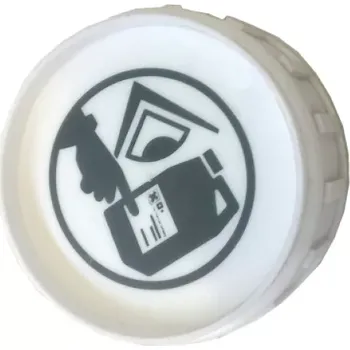 HDPE UZÁVĚR BÍLÝ K50 PRO LAHVE COEX