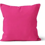Mikroplyšový polštář Fuchsiový Rozměr: 40x40 cm