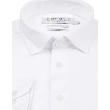 Pánská košile FERATT Pánská košile PIMA 2 REGULAR bílá Velikost: XXL