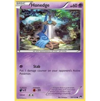 Karetní hra Pokémon BKP 060/122 Honedge - BreakPoint Stav: Near Mint, Verze: REVERSE HOLO