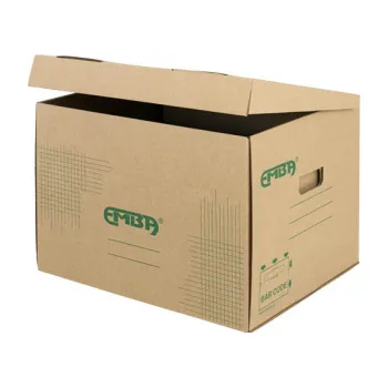 Kancelářské potřeby Úložný box Emba přírodní hnědá / TYP UB1