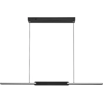 Rabalux 72231 závěsný LED lustr Sindri, exklusivní design, černá