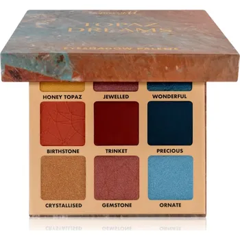 Paletka dekorativní kosmetiky Barry M Topaz Dreams paletka očních stínů odstín Topaz Dreams 9x1.4 g