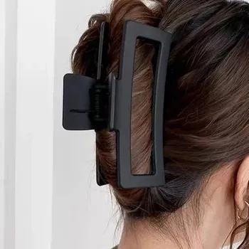 Vlasové sponky pro husté dlouhé vlasy | Doplňky do vlasů - černý