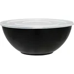 Maku Plastová miska s víkem, 3580 ml, černá