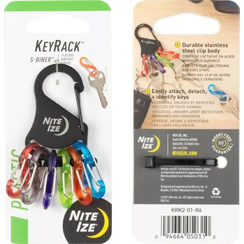 Nite Ize KeyRack S-Biner (Klíčenka Nite Ize KeyRack S-Biner černá)